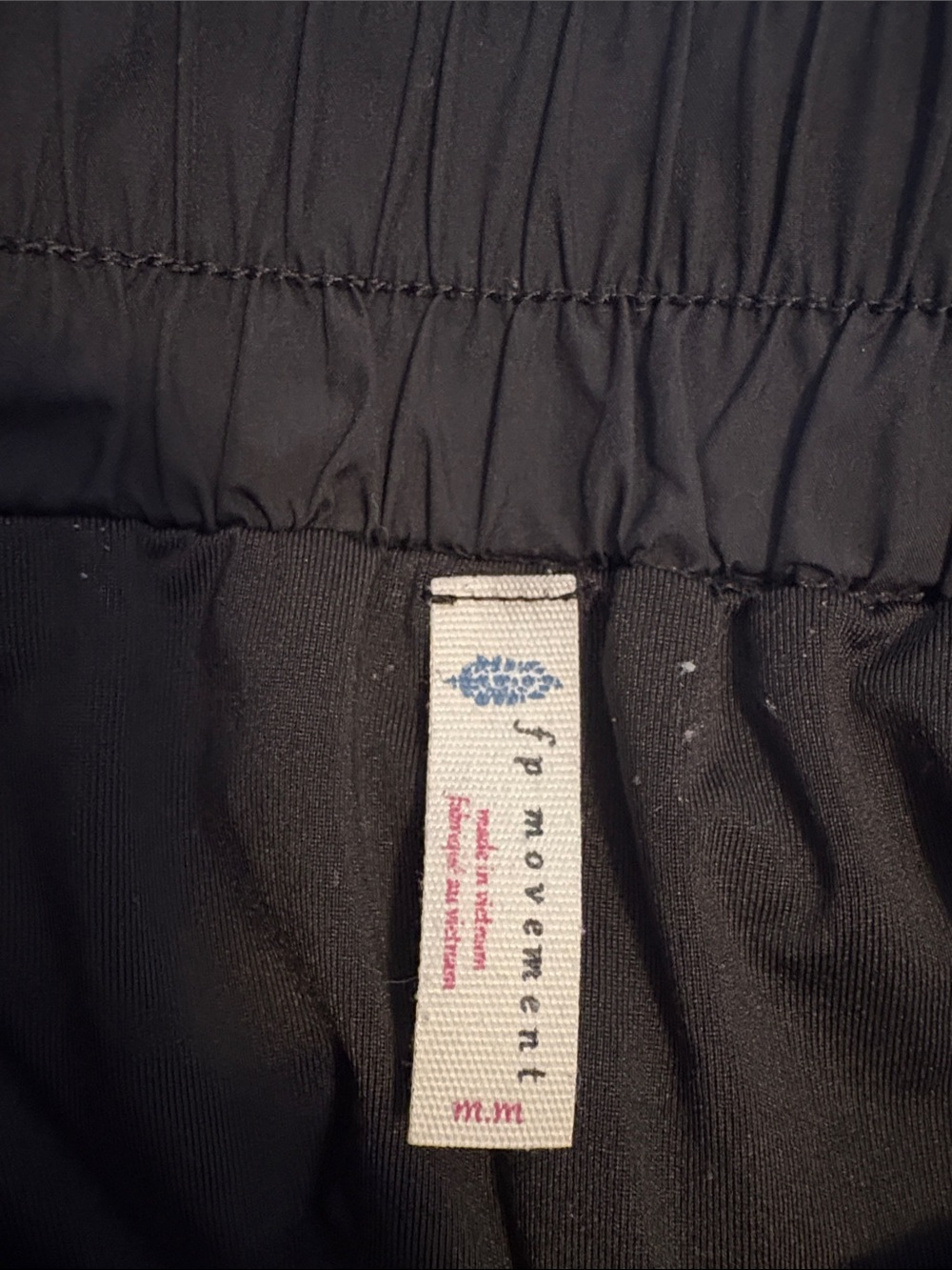 SOLD!!! FP Movement Athletic Skorts Pair - Black & Coral - Picture 2 of 5